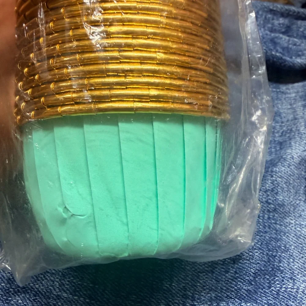 Blue & Turquoise Cupcake Liners‎